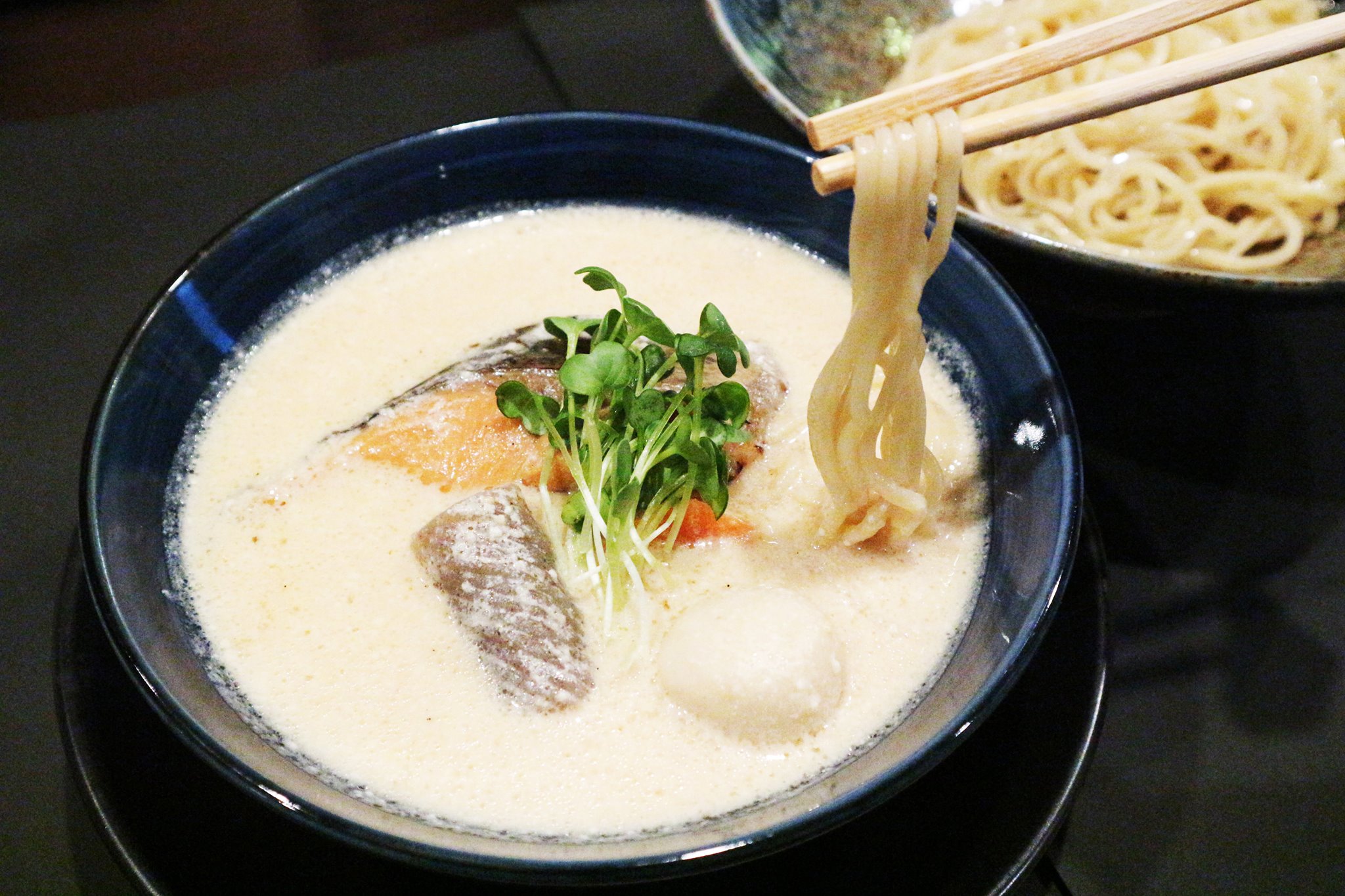 酒粕と味噌のつけ麺